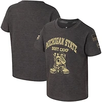 Colosseum Michigan State Spartans OHT Military Appreciation Boot Camp T-Shirt