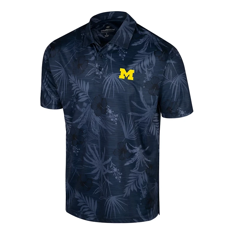 Colosseum Michigan Wolverines Palms Team Polo