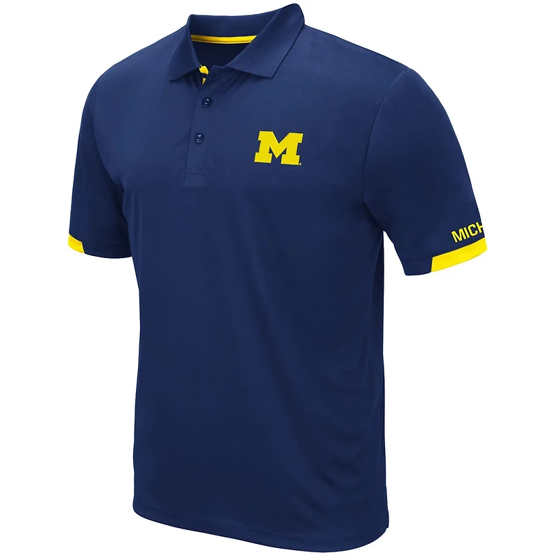 Colosseum Michigan Wolverines Santry Lightweight Polo