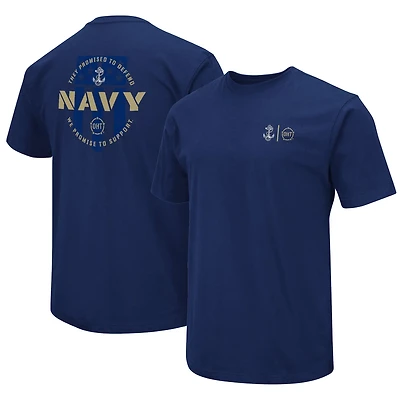 Colosseum Midshipmen OHT Military Appreciation T-Shirt