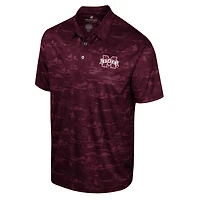 Colosseum Mississippi State Bulldogs Daly Print Polo