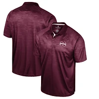 Colosseum Mississippi State Bulldogs Honeycomb Raglan Polo