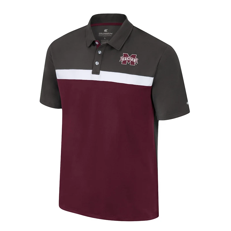 Colosseum Mississippi State Bulldogs Two Yutes Polo