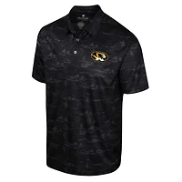 Colosseum Missouri Tigers Daly Print Polo
