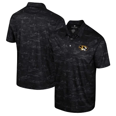 Colosseum Missouri Tigers Daly Print Polo