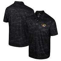 Colosseum Missouri Tigers Daly Print Polo