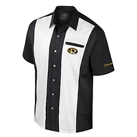 Colosseum Missouri Tigers Strike Bowling Button-Up Shirt