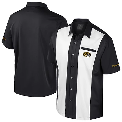Colosseum Missouri Tigers Strike Bowling Button-Up Shirt