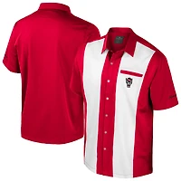 Colosseum NC State Wolfpack Strike Bowling Button-Up Shirt