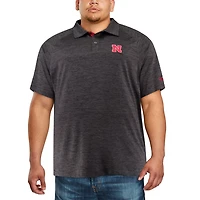 Colosseum Nebraska Huskers Big  Tall Down Swing Polo