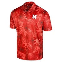 Colosseum Nebraska Huskers Big  Tall Palms Polo