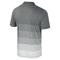 Colosseum Ohio State Buckeyes Striped Mesh Polo