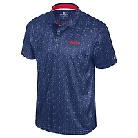 Colosseum Ole Miss Rebels Football Print Polo