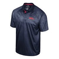 Colosseum Ole Miss Rebels Honeycomb Raglan Polo