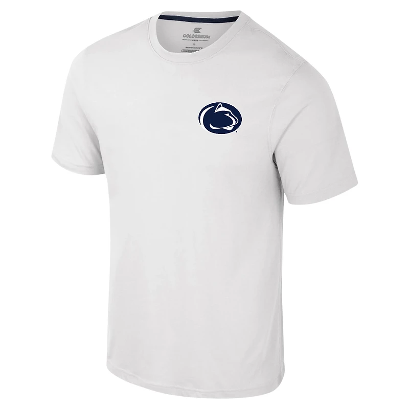Colosseum Penn State Nittany Lions Logo Lockup 2-Hit Active Blend T-Shirt