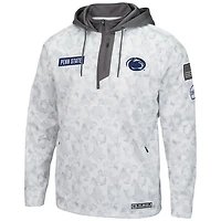 Colosseum Penn State Nittany Lions OHT Military Appreciation Quarter-Zip Hoodie