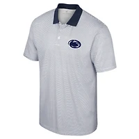 Colosseum Penn State Nittany Lions Print Stripe Polo