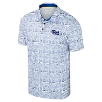 Colosseum Pitt Panthers It's Time Allover Print Polo