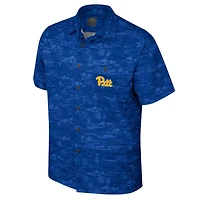 Colosseum Pitt Panthers Ozark Button-Up Shirt