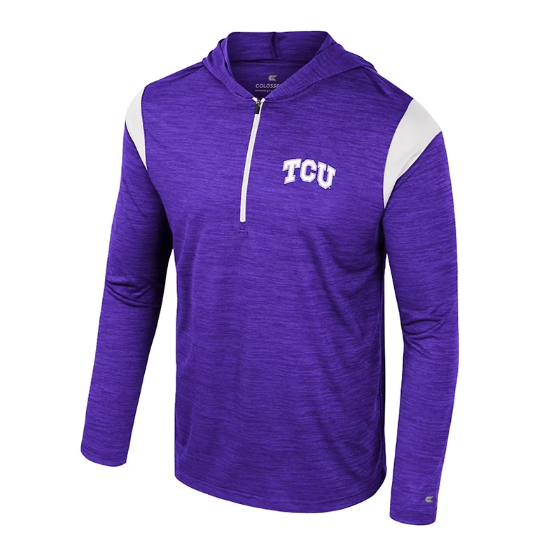 Colosseum TCU Horned Frogs Dozer Half-Zip Windshirt