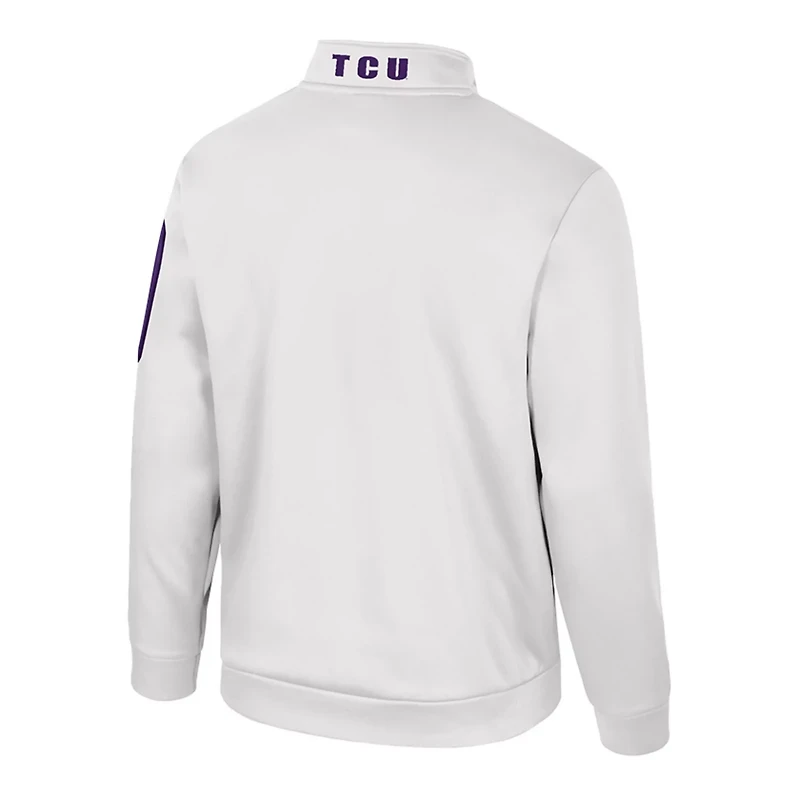 Colosseum TCU Horned Frogs Mainframe Quarter-Zip Fleece Jacket