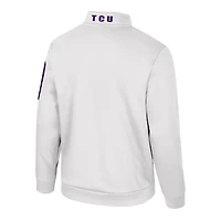 Colosseum TCU Horned Frogs Mainframe Quarter-Zip Fleece Jacket
