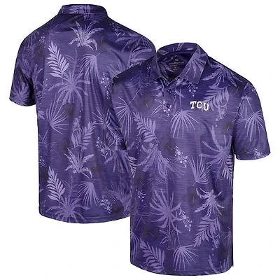 Colosseum TCU Horned Frogs Palms Team Polo