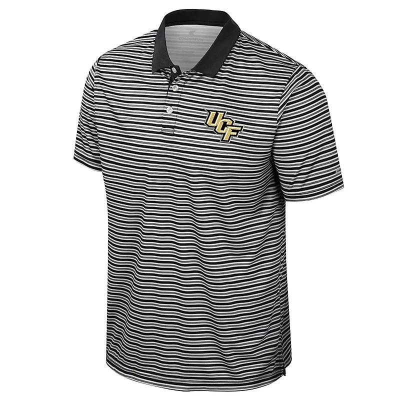 Colosseum UCF Knights Striped Polo
