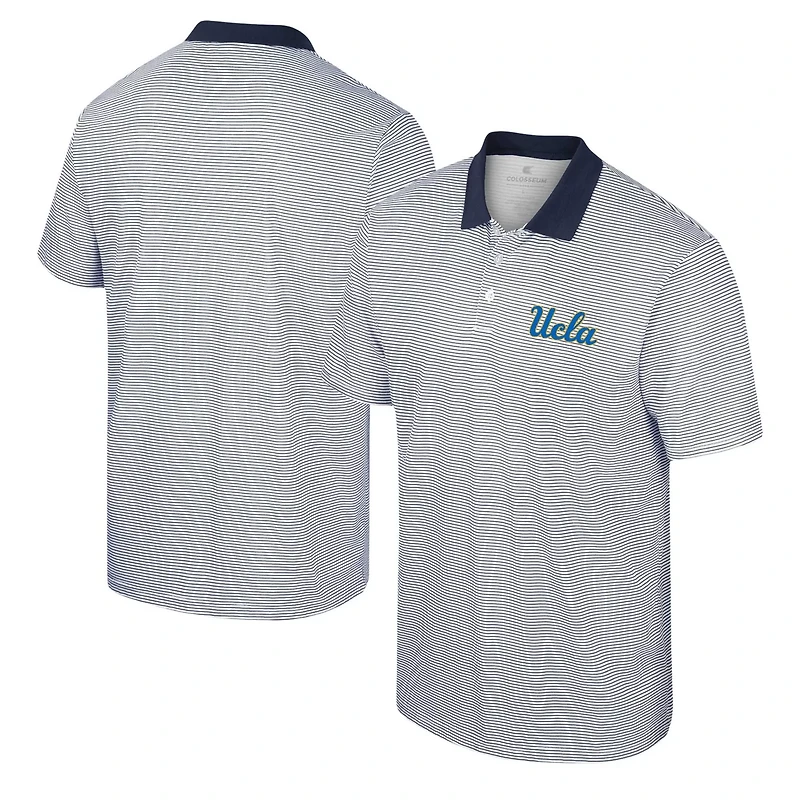 Colosseum UCLA Bruins Print Stripe Polo
