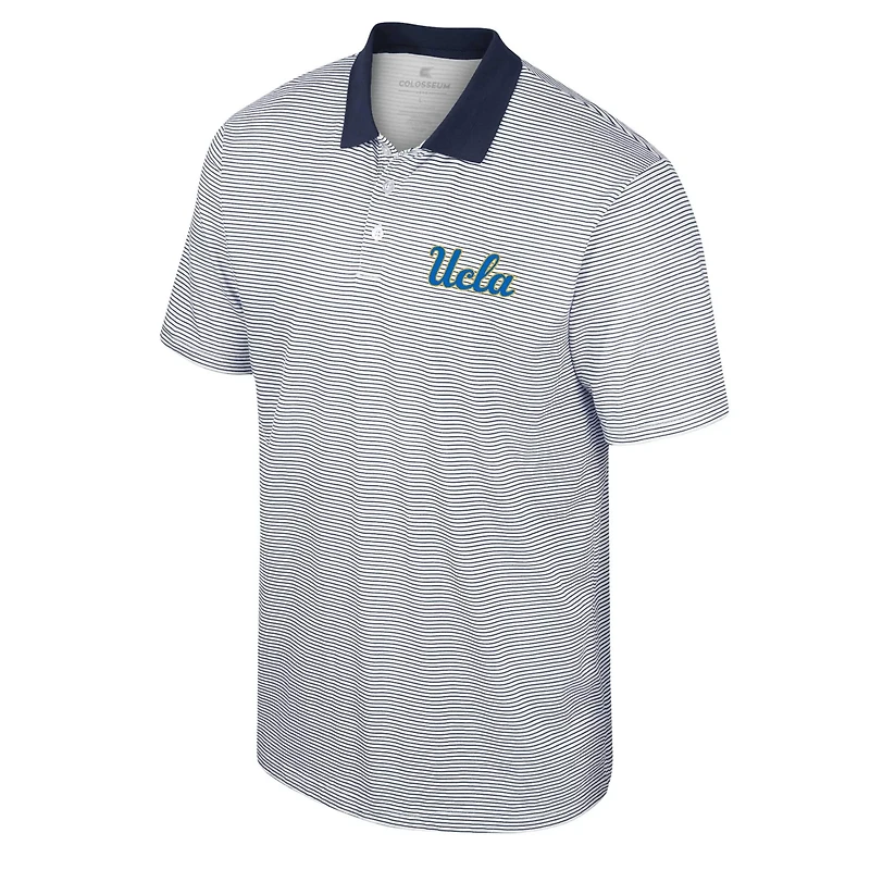 Colosseum UCLA Bruins Print Stripe Polo