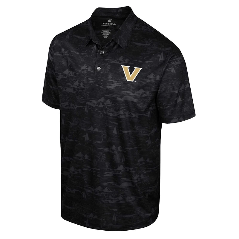 Colosseum Vanderbilt Commodores Daly Print Polo