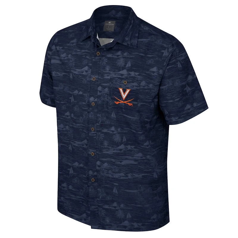 Colosseum Virginia Cavaliers Ozark Button-Up Shirt