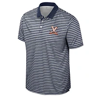 Colosseum Virginia Cavaliers Striped Polo
