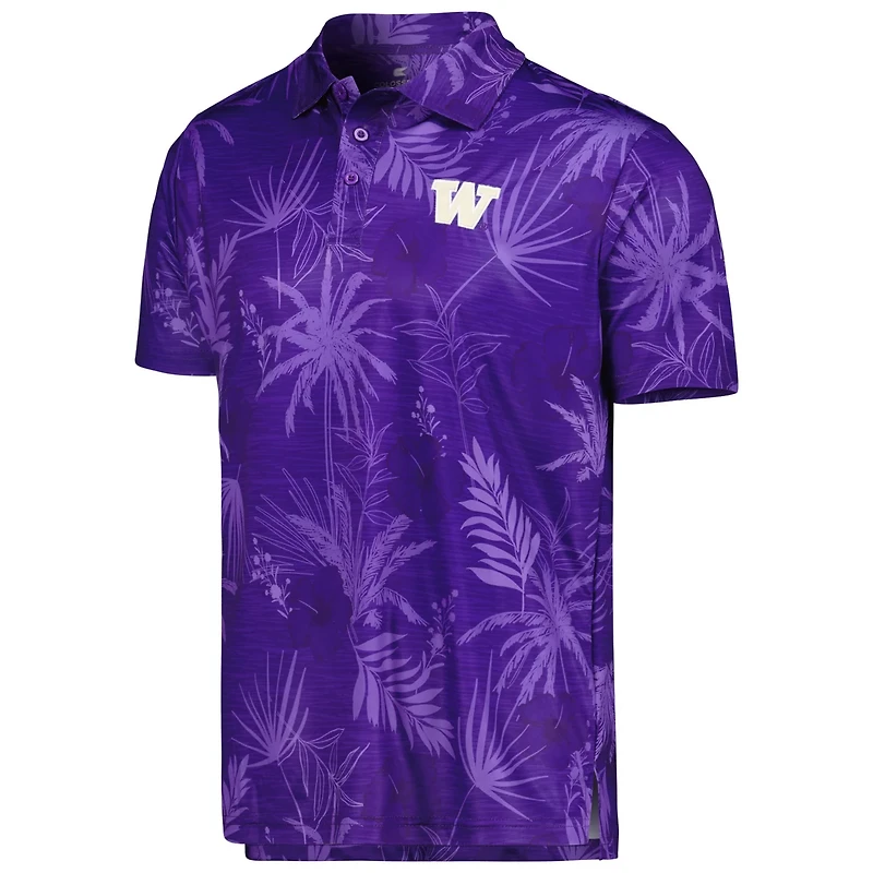 Colosseum Washington Huskies Palms Team Polo