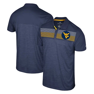 Colosseum West Virginia Mountaineers Big  Tall Langmore Polo