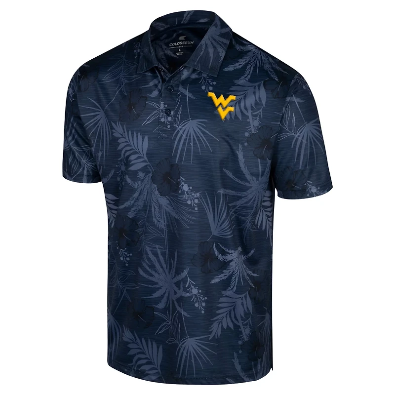 Colosseum West Virginia Mountaineers Big Tall Palms Polo