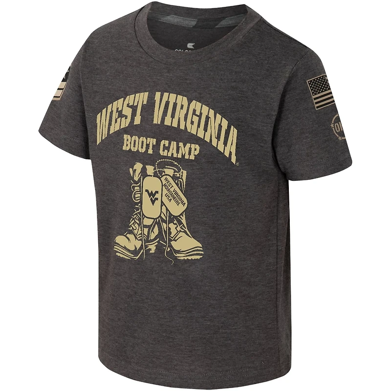 Colosseum West Virginia Mountaineers OHT Military Appreciation Boot Camp T-Shirt
