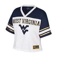 Colosseum West Virginia Mountaineers Treasure Cropped Football Jersey