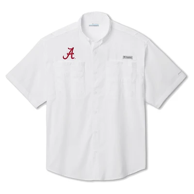 Columbia Alabama Crimson Tide Big  Tall Tamiami Omni-Shade Button-Down Shirt