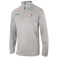 Columbia Atlanta Hawks Omni-Wick Rockin' It Quarter-Zip Pullover Top