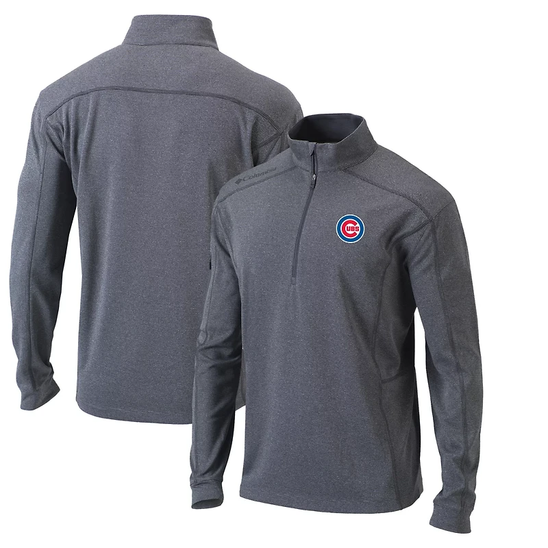 Columbia Chicago Cubs Omni-Wick Shotgun Quarter-Zip Pullover Top