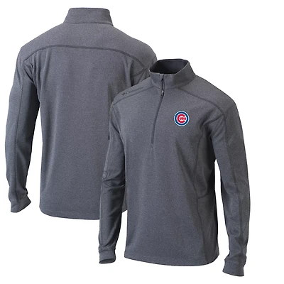 Columbia Chicago Cubs Omni-Wick Shotgun Quarter-Zip Pullover Top