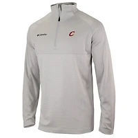 Columbia Cleveland Cavaliers Omni-Wick Rockin' It Quarter-Zip Pullover Top