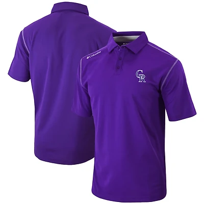 Columbia Colorado Rockies Omni-Wick Shotgun Polo