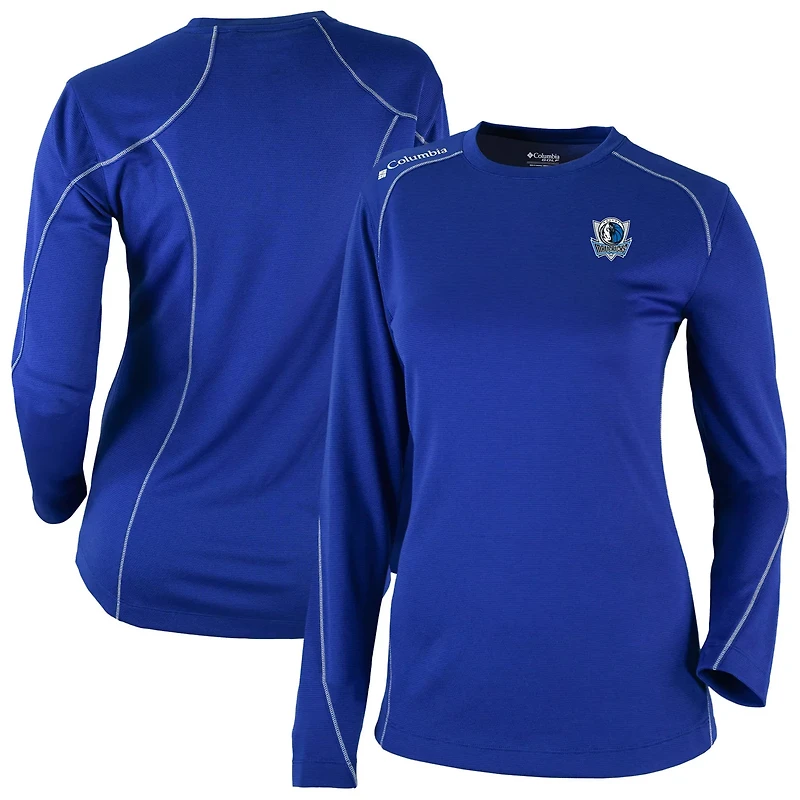 Columbia Dallas Mavericks Omni-Wick Shotgun Pullover Top