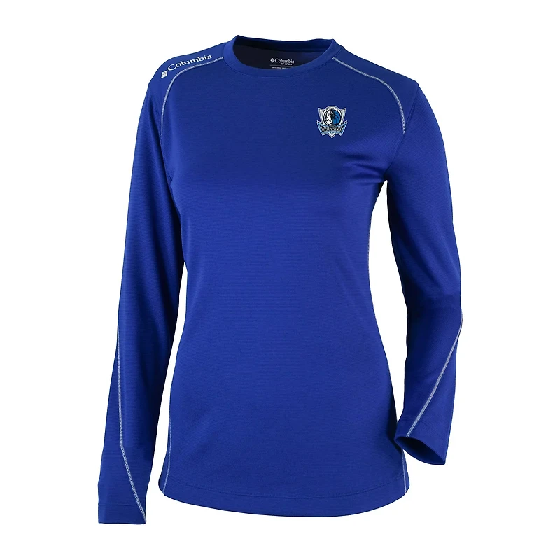 Columbia Dallas Mavericks Omni-Wick Shotgun Pullover Top