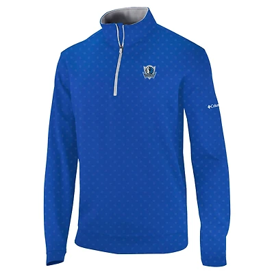 Columbia Dallas Mavericks Omni-Wick Wickhams Hills Quarter-Zip Pullover Top