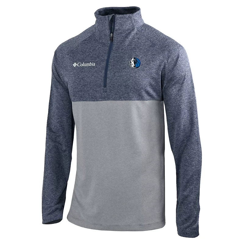 Columbia Dallas Mavericks Rockin' It Raglan Long Sleeve Quarter-Zip Pullover