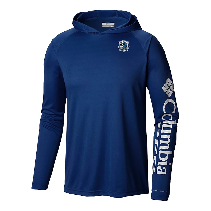 Columbia Dallas Mavericks Terminal Tackle Long Sleeve Hoodie T-Shirt