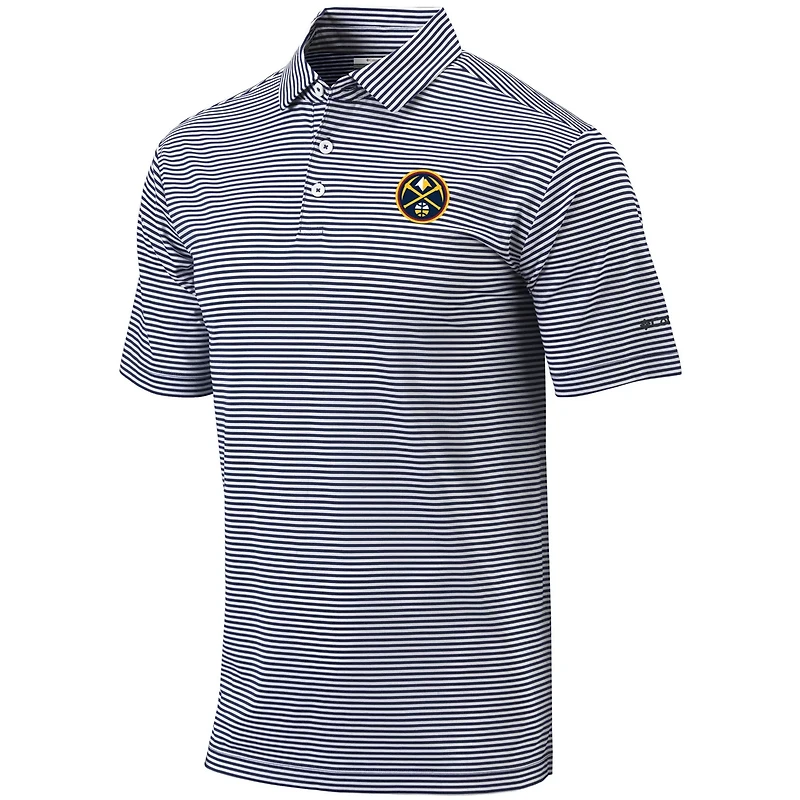 Columbia Denver Nuggets Golf Club Invite Omni-Wick Polo